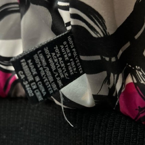 Mario Serrani Quilted Black Bomber Jacket - Picture 7 of 7